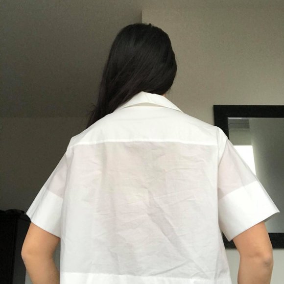 ACNE STUDIOS Lelija Pop Crop Shirt - Picture 3 of 3